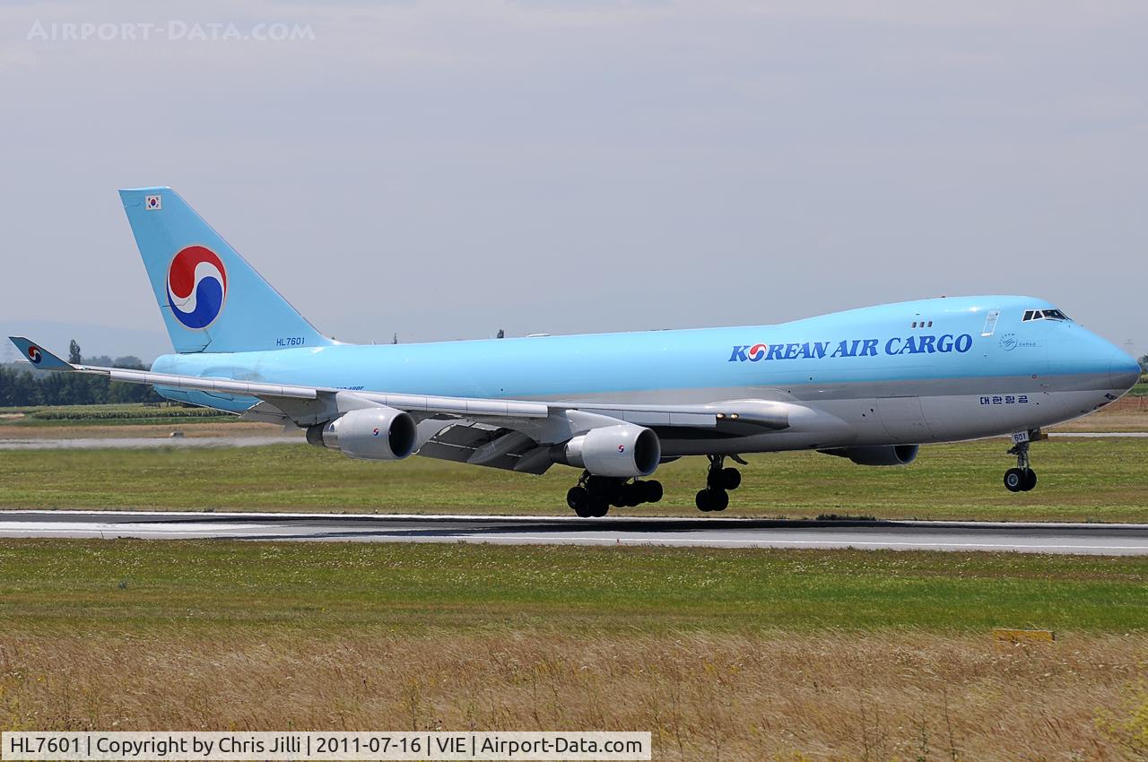 HL7601, 2004 Boeing 747-4B5F/SCD C/N 33949, Korean Air Cargo