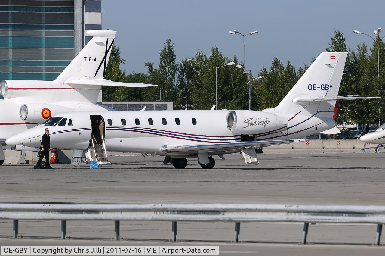 OE-GBY, 2006 Cessna 680 Citation Sovereign C/N 680-0066, Private