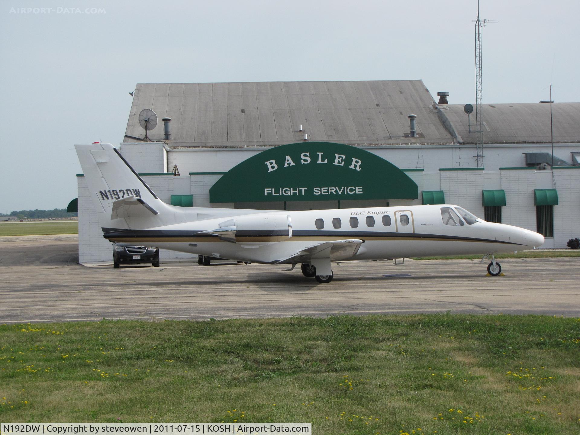N192DW, 1980 Cessna 550 C/N 550-0192, at Basler FBO