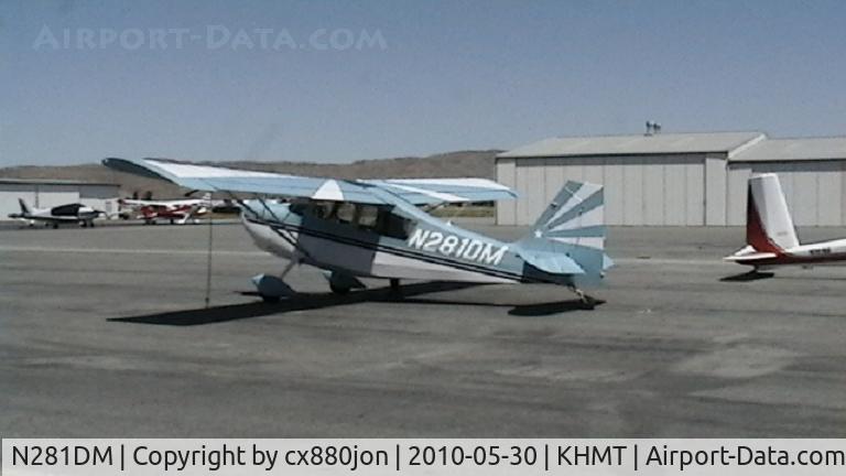 N281DM, 1999 American Champion 7GCBC C/N 1258-99, @ Hemet