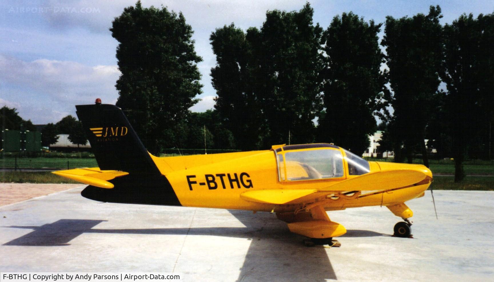 F-BTHG, Socata MS-883 Rallye 115 C/N 1392, Smart col scheme on this rallye taken near Paris not sure where (scanned print)