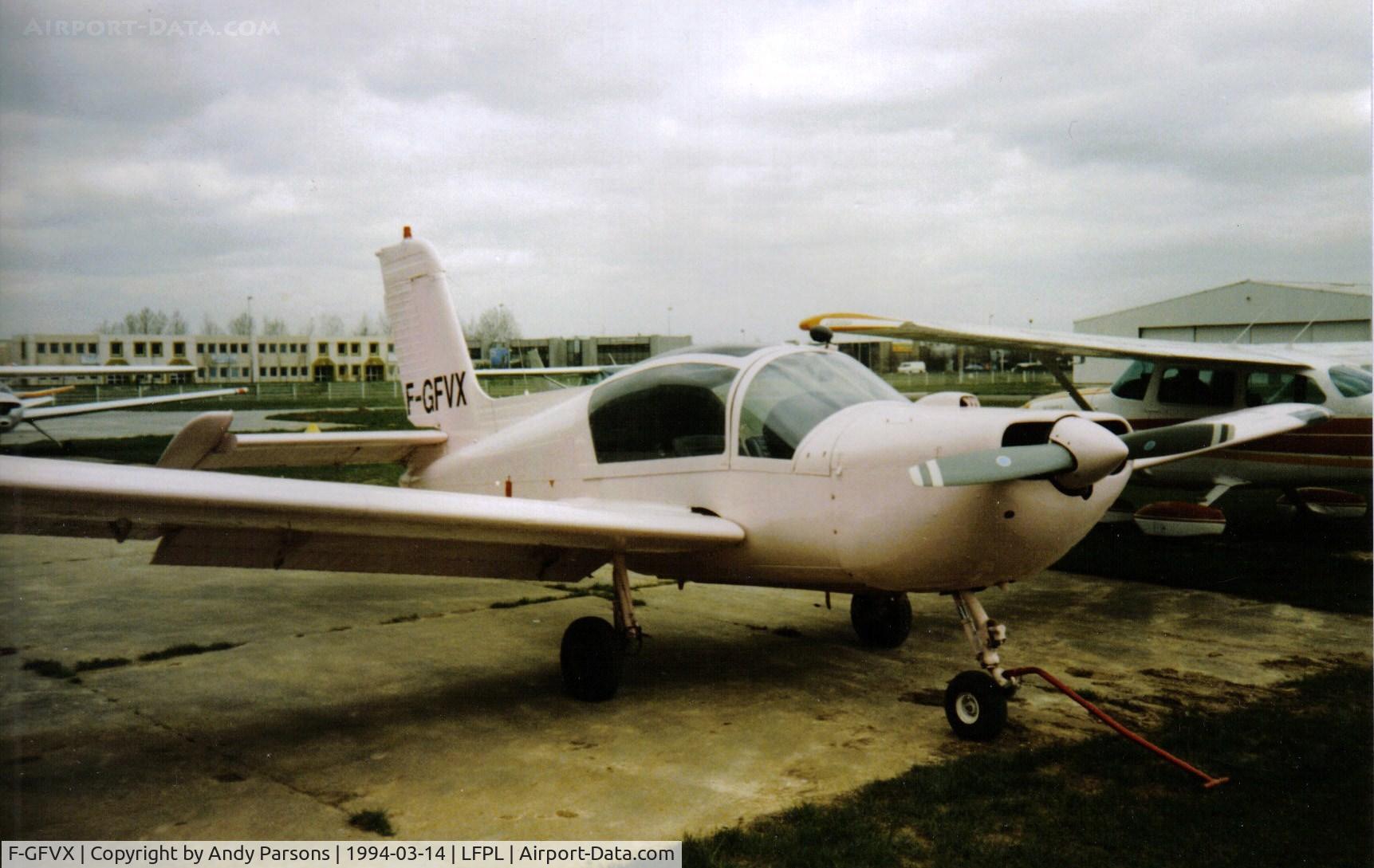 F-GFVX, Socata MS-893E Rallye Commodore 180GT C/N 12315, Would you really paint your plane pink!!!!!   (scanned print)