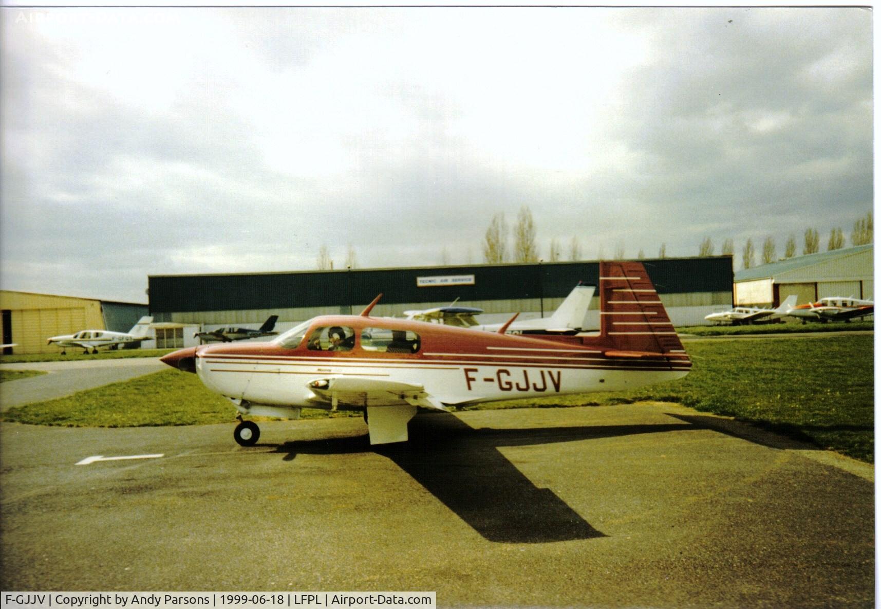 F-GJJV, Mooney M20J 201 C/N 24-3204, Scanned print taken at Lognes Paris