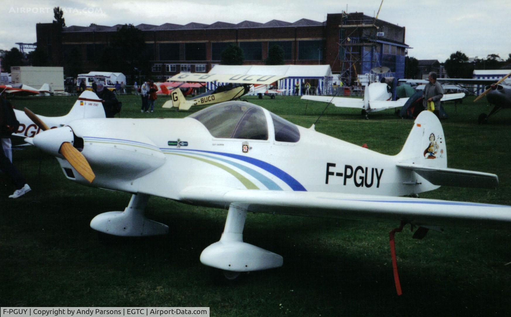 F-PGUY, Nicollier HN-434 Super Menestrel C/N 03, Visiting a PFA Rally at Cranfield