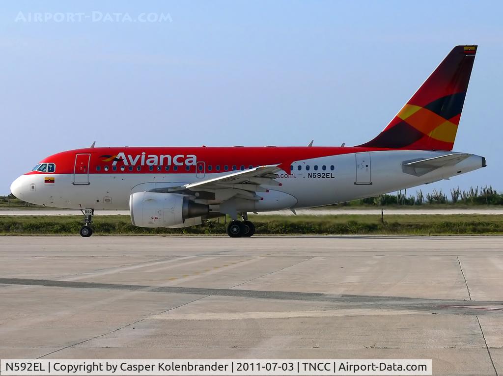 N592EL, 2004 Airbus A318-111 C/N 2358, Avianca