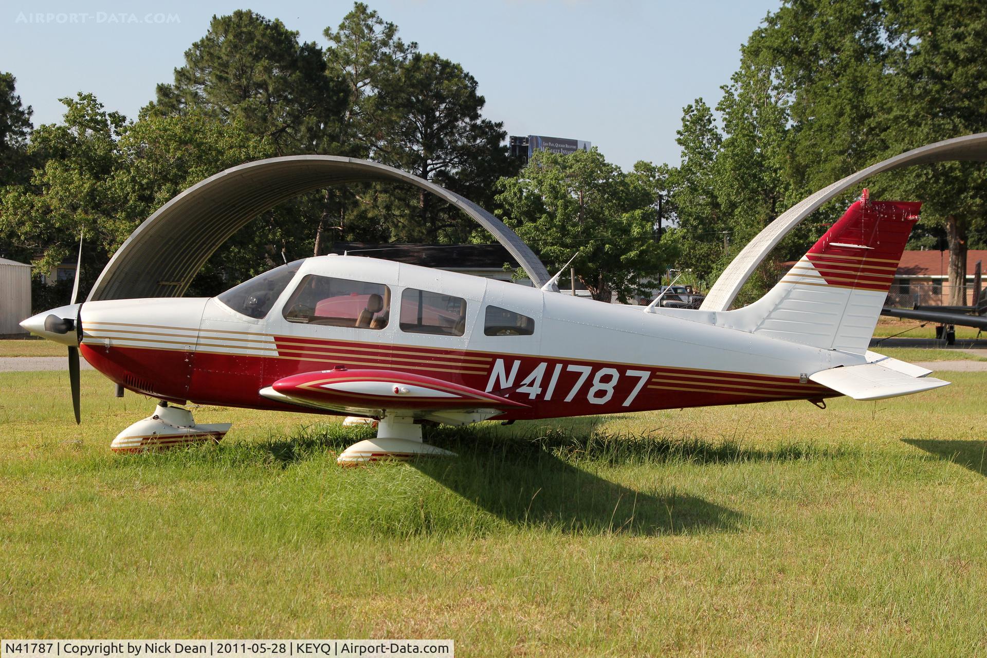 N41787, 1974 Piper PA-28-235 Pathfinder C/N 28-7410068, KEYQ/EYQ
