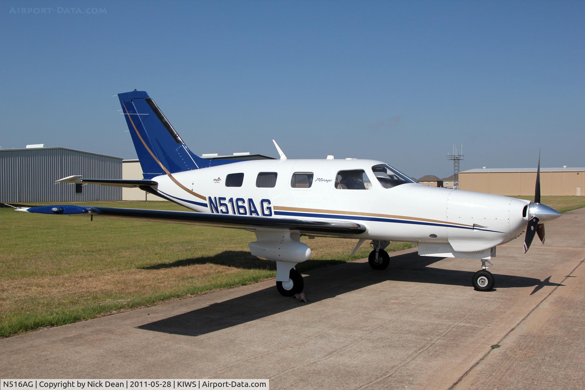 N516AG, 2008 Piper PA-46-350P Malibu Mirage C/N 4636446, KIWS/IWS