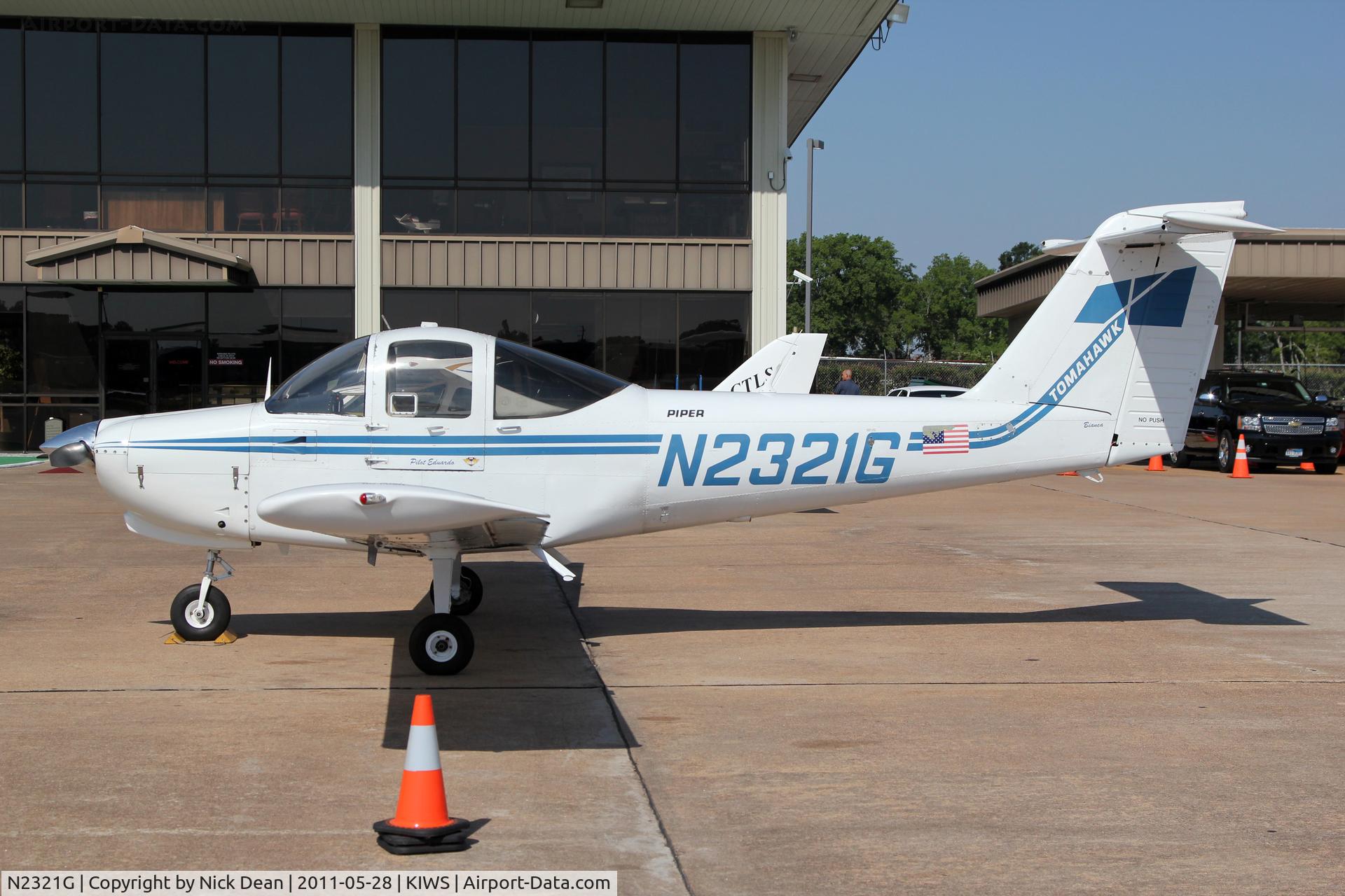 N2321G, Piper PA-38-112 Tomahawk Tomahawk C/N 38-79A0496, KIWS/IWS