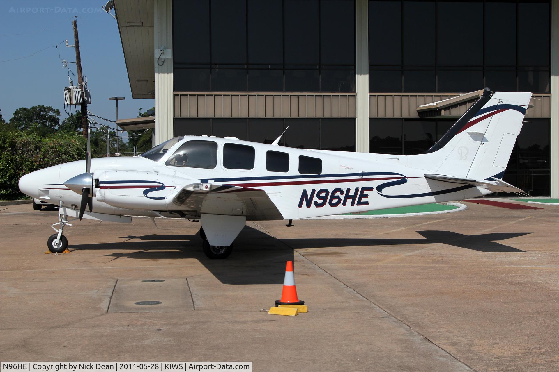 N96HE, Raytheon Aircraft Company G58 Baron C/N TH-2167, KIWS/IWS