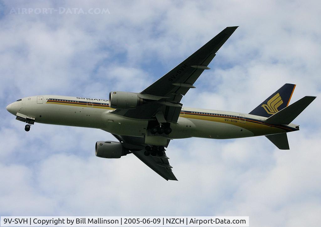9V-SVH, 2002 Boeing 777-212/ER C/N 28532, way from 20 back to SIN