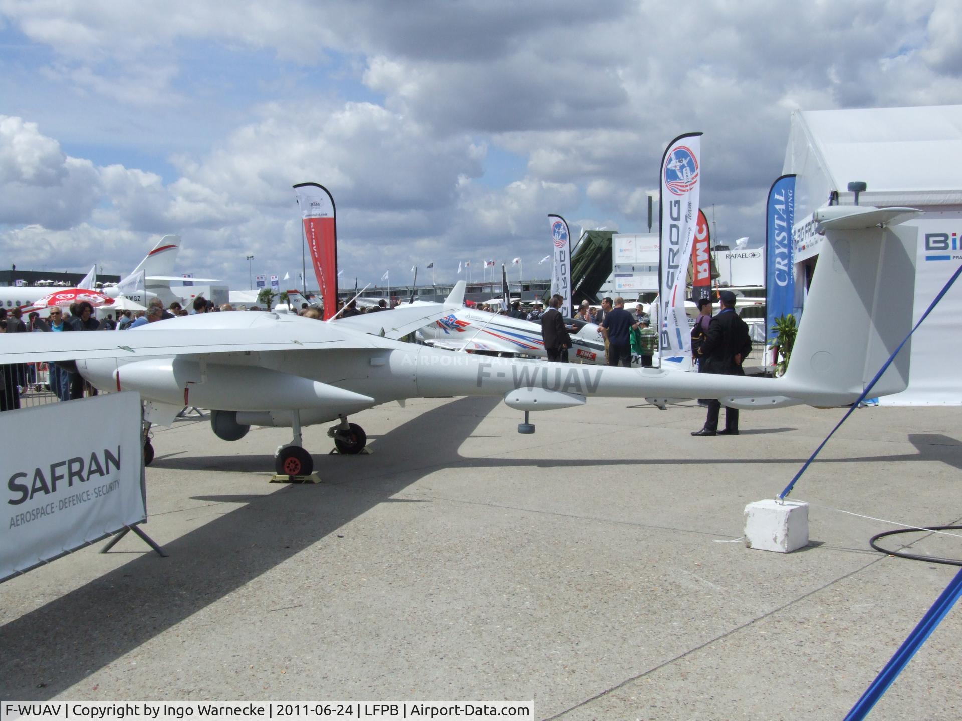 F-WUAV, 2009 Sagem S15 UAV Patroller V1 C/N 005, Sagem / Stemme S15 UAV Patroller V1 at the Aerosalon 2011, Paris