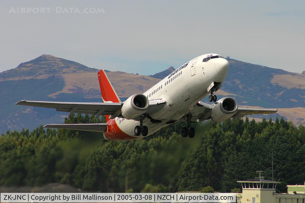 ZK-JNC, Boeing 737-376 C/N 24296, away from 29