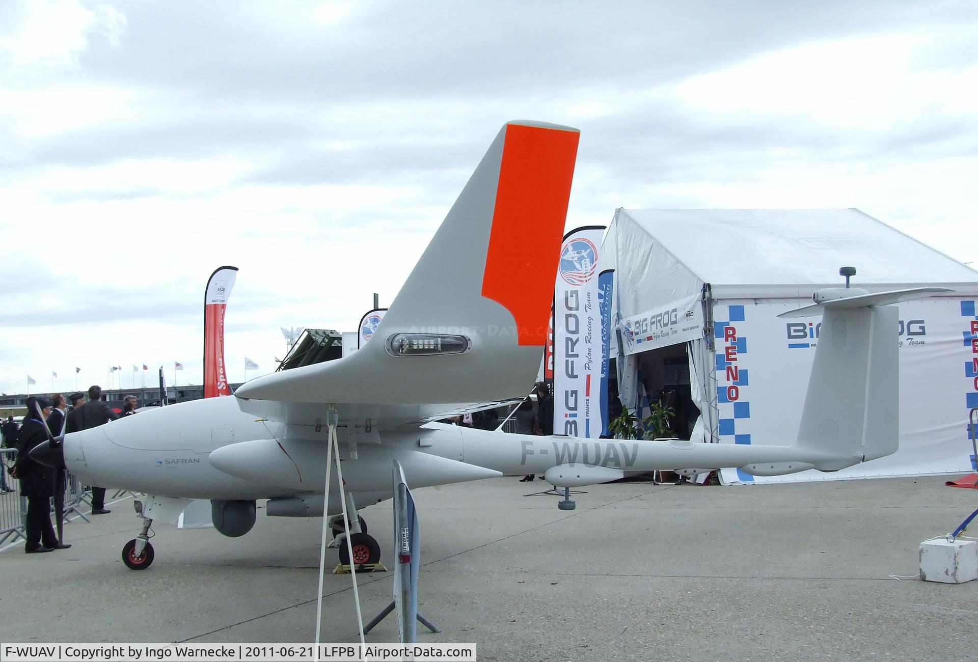 F-WUAV, 2009 Sagem S15 UAV Patroller V1 C/N 005, Sagem / Stemme S15 UAV Patroller V1 at the Aerosalon 2011, Paris