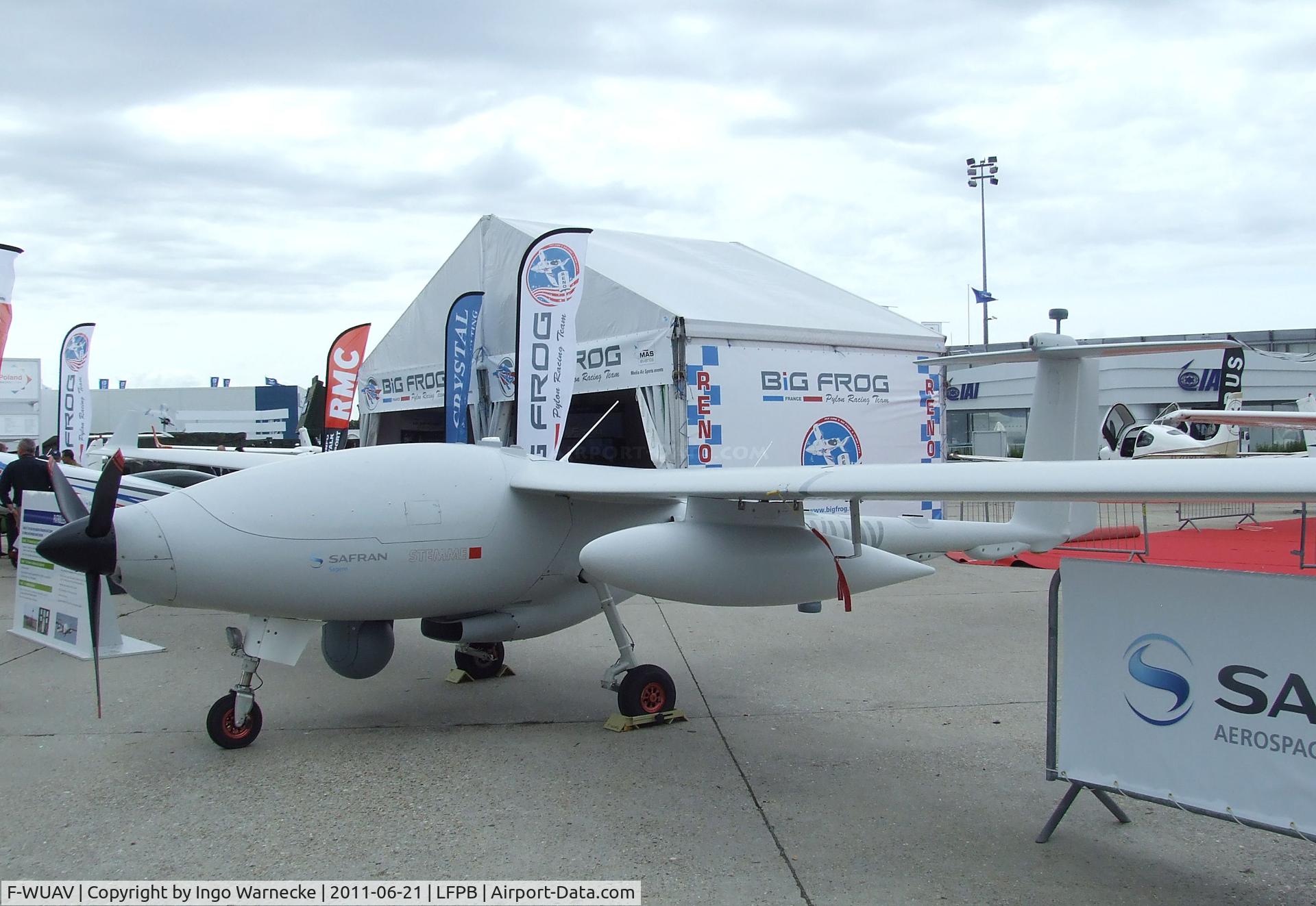 F-WUAV, 2009 Sagem S15 UAV Patroller V1 C/N 005, Sagem / Stemme S15 UAV Patroller V1 at the Aerosalon 2011, Paris