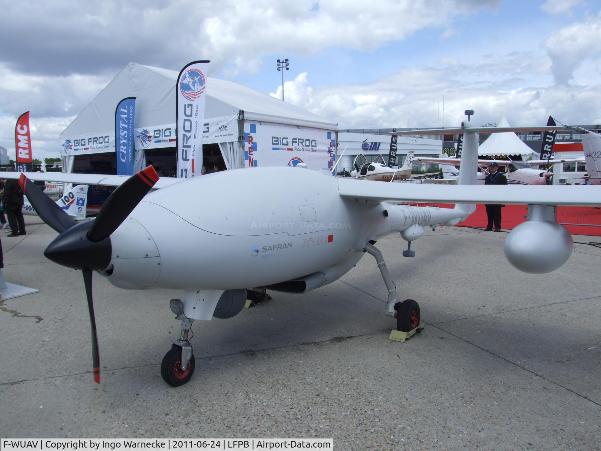 F-WUAV, 2009 Sagem S15 UAV Patroller V1 C/N 005, Sagem / Stemme S15 UAV Patroller V1 at the Aerosalon 2011, Paris