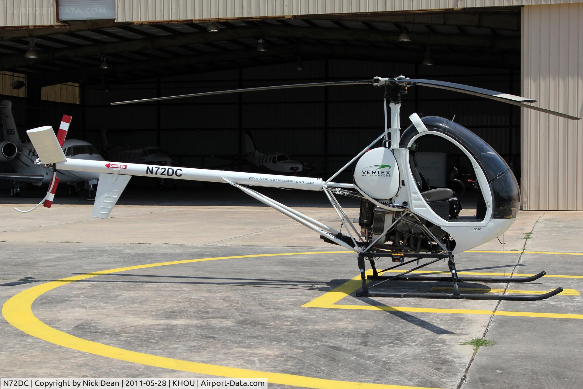 N72DC, 1992 Schweizer 269C C/N S1624, KHOU/HOU