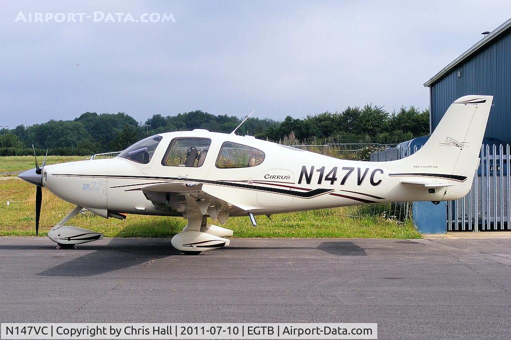 N147VC, 2003 Cirrus SR22 C/N 0689, one of the Cirrus147 flying group aircraft, the others in the fleet are N147GT, N147KA, N147LD, N147LK, and N147CD