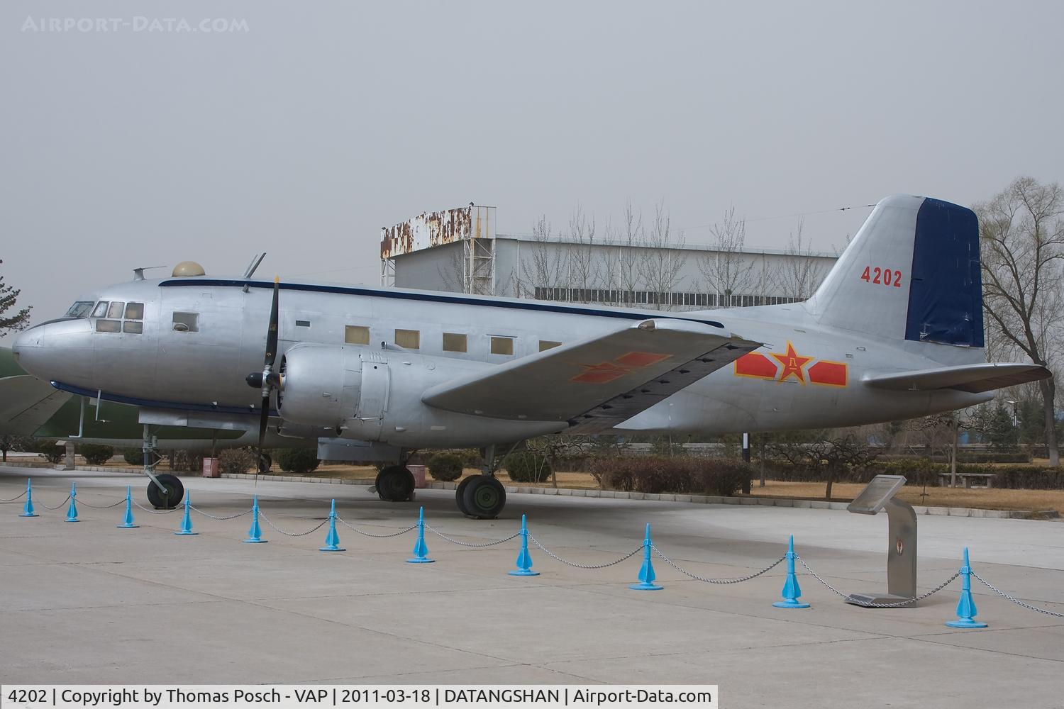 4202, Ilyushin Il-14P C/N 6341010, China - Air Force