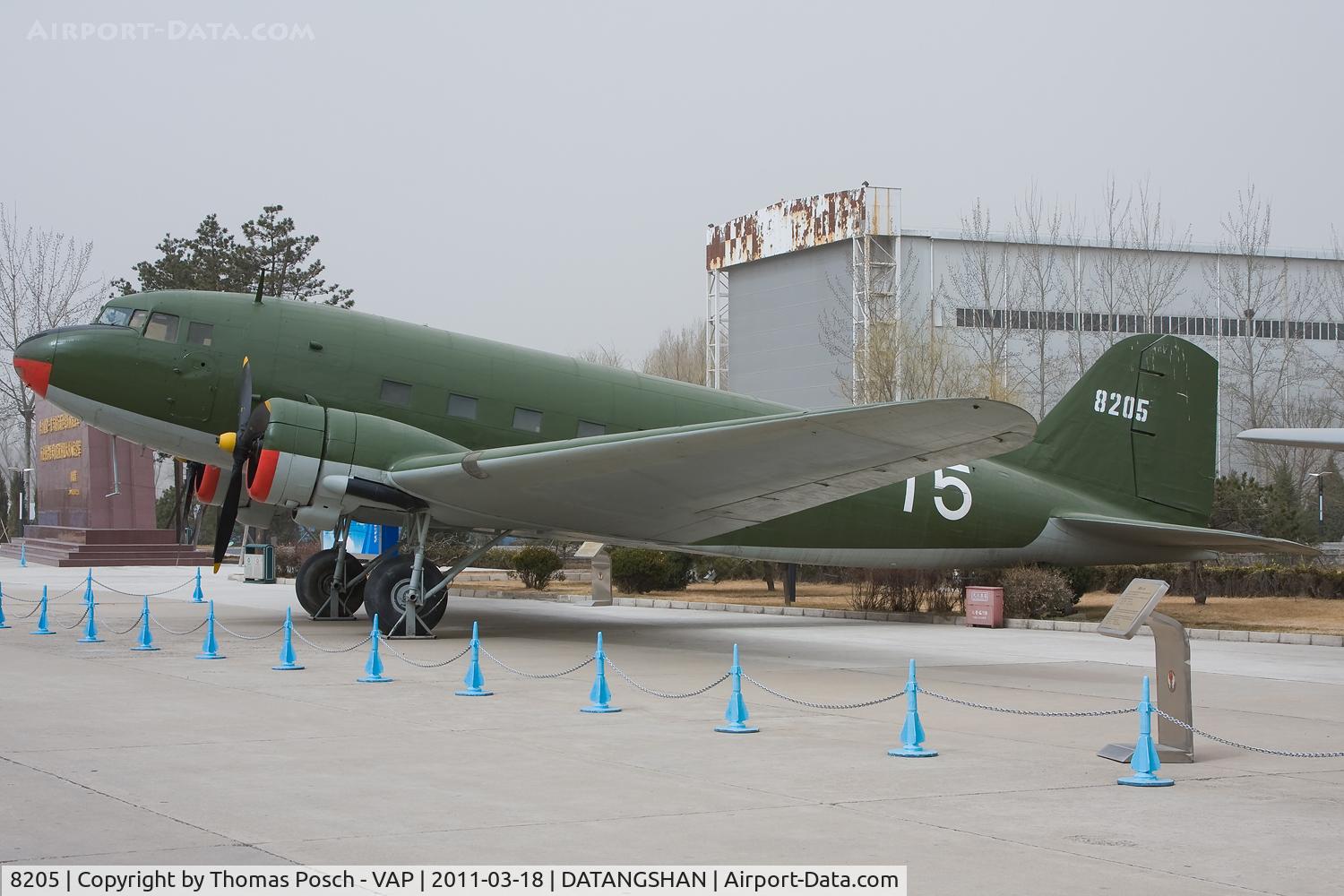 8205, 1952 Lisunov Li-2 C/N 18439709, China - Air Force