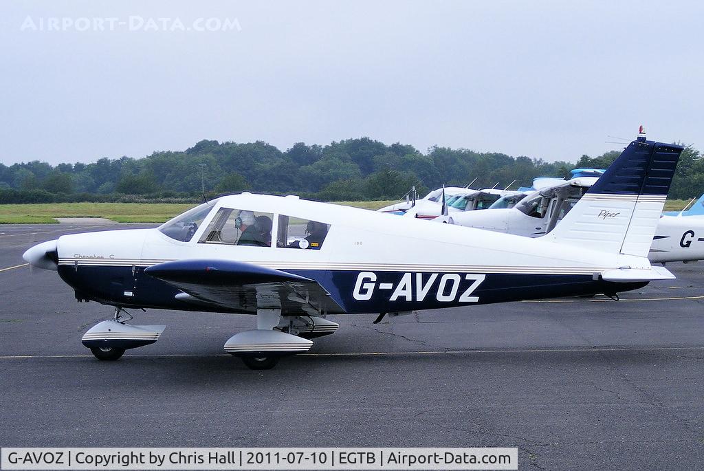 G-AVOZ, 1966 Piper PA-28-180 Cherokee C/N 28-3711, Privately owned