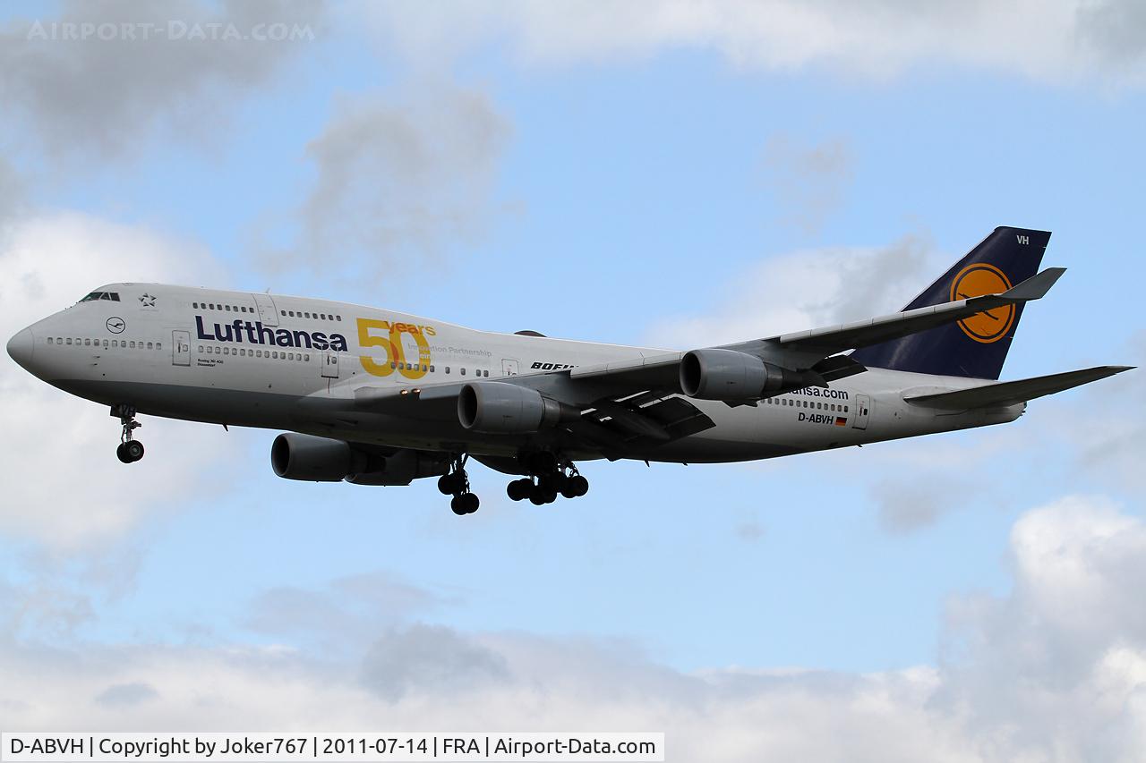 D-ABVH, 1991 Boeing 747-430 C/N 25045, Lufthansa