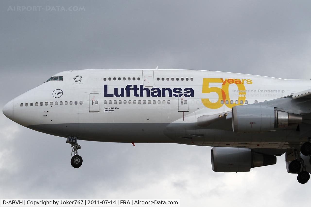 D-ABVH, 1991 Boeing 747-430 C/N 25045, Lufthansa