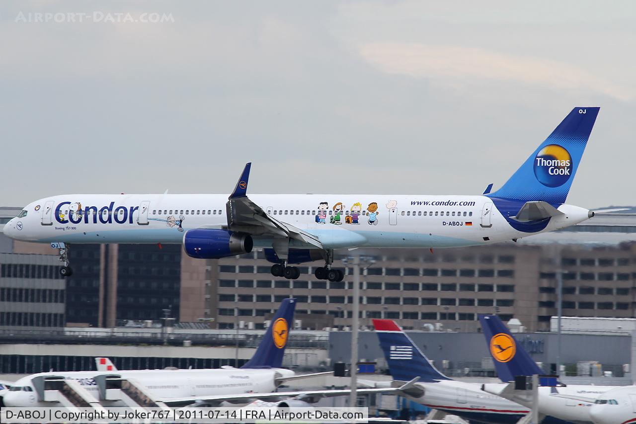 D-ABOJ, 2000 Boeing 757-330 C/N 29019, Condor