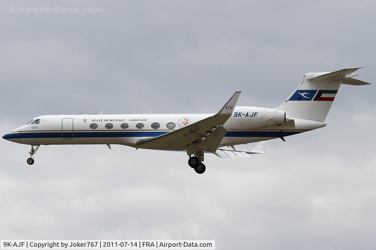 9K-AJF, 1999 Gulfstream Aerospace G-V Gulfstream V C/N 573, State of Kuwait