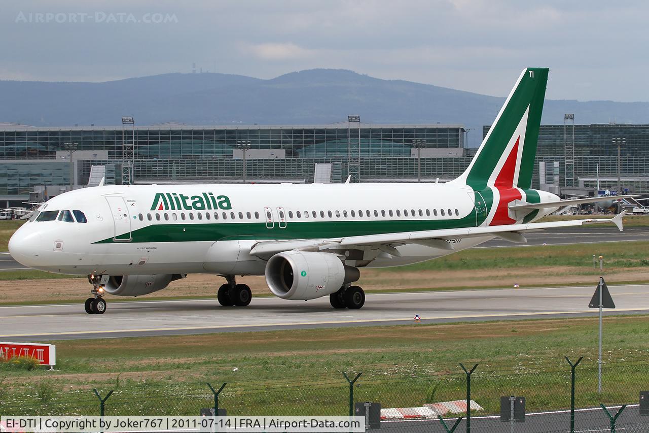 EI-DTI, 2009 Airbus A320-216 C/N 3976, Alitalia