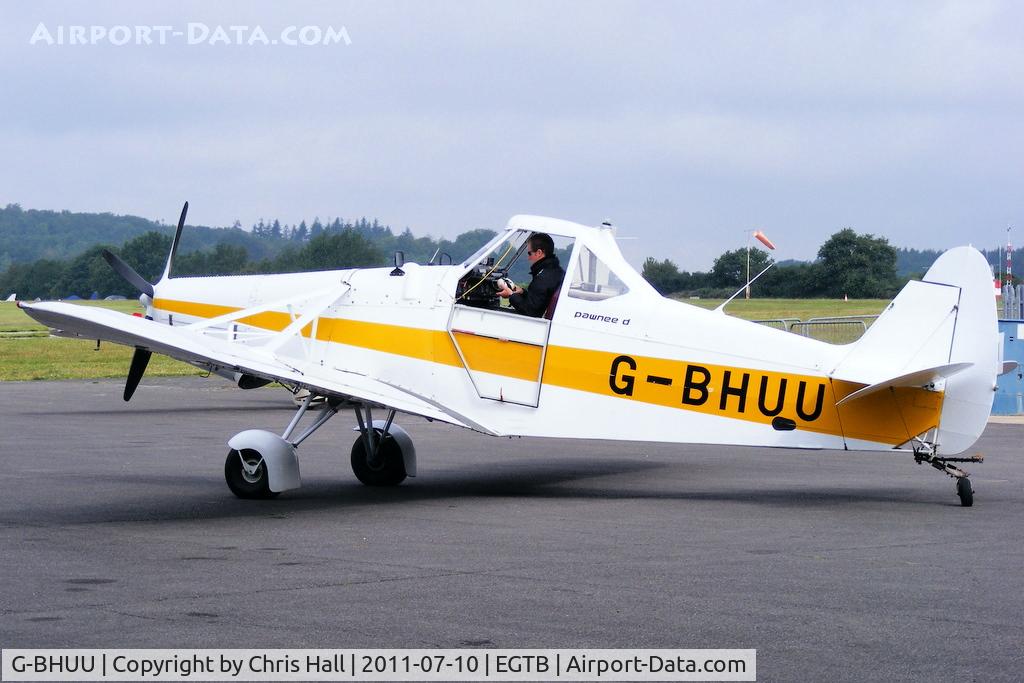 G-BHUU, 1980 Piper PA-25-235 Pawnee C/N 25-8056035, Booker Gliding Club