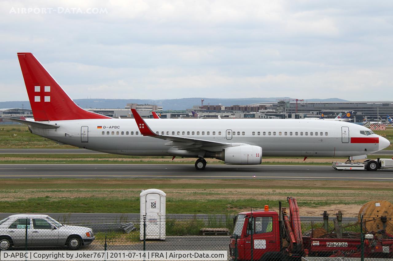 D-APBC, 2004 Boeing 737-8BK C/N 33016, Privatair