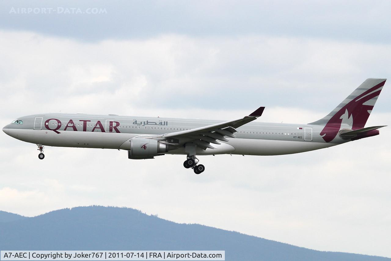 A7-AEC, 2005 Airbus A330-302 C/N 659, Qatar Airways