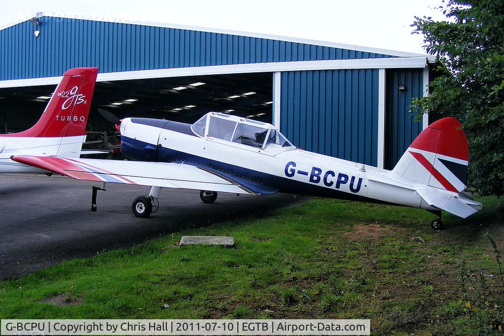 G-BCPU, 1953 De Havilland DHC-1 Chipmunk T.10 C/N C1/0839, Airways Flying Club in retro British Airways colours