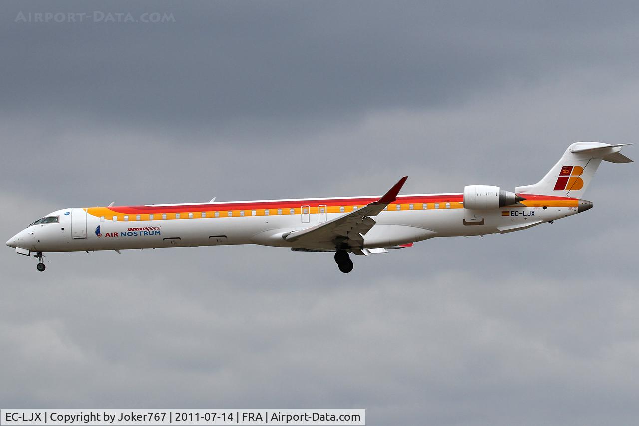 EC-LJX, 2010 Bombardier CRJ-1000ER NG (CL-600-2E25) C/N 19008, Air Nostrum