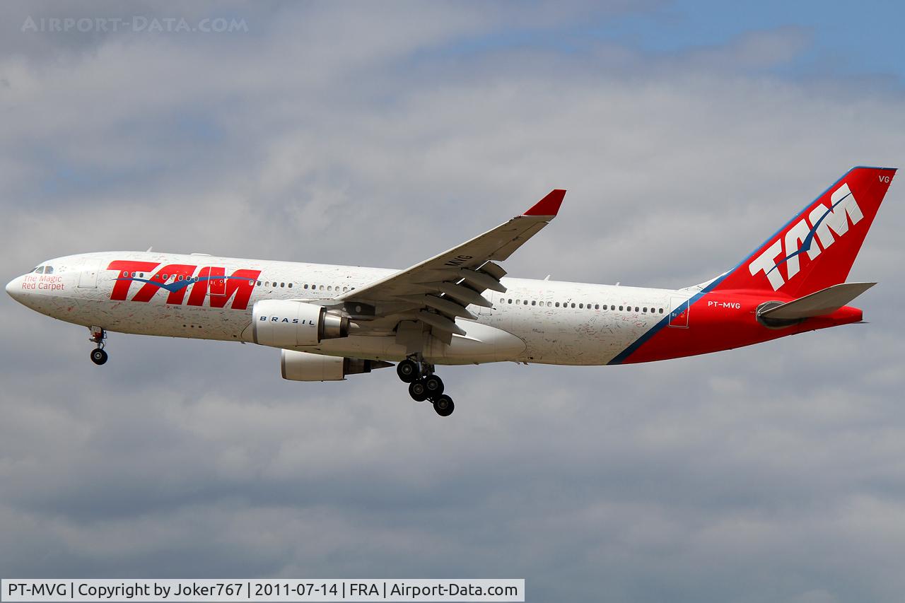 PT-MVG, 2002 Airbus A330-203 C/N 472, TAM