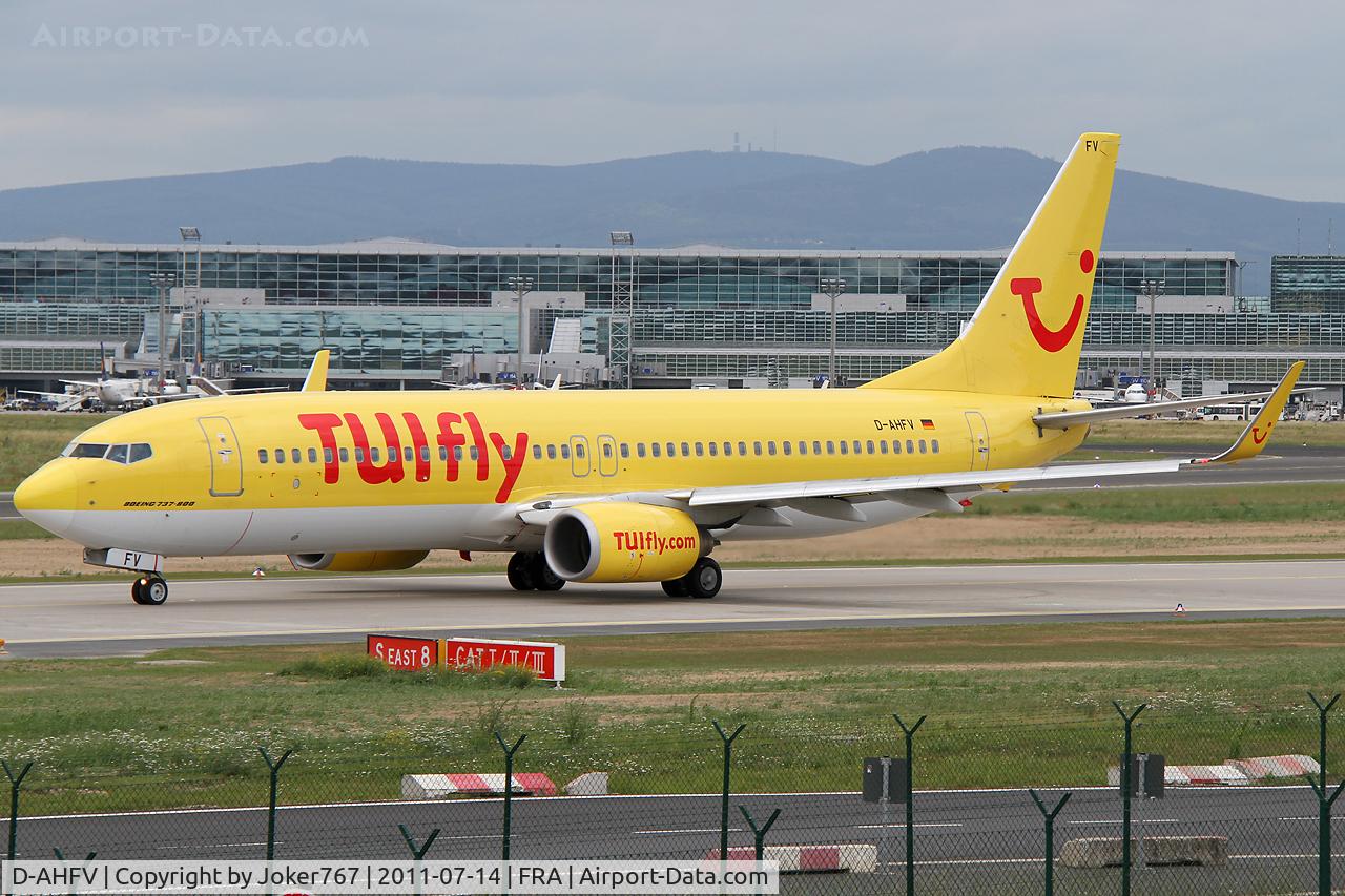 D-AHFV, 2000 Boeing 737-8K5 C/N 30415, Tuifly