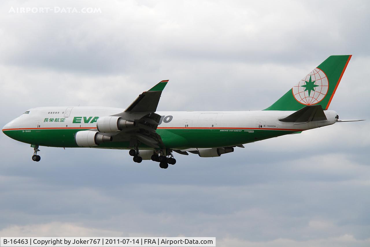 B-16463, 1993 Boeing 747-45E SCD F C/N 27174, Eva Air Cargo