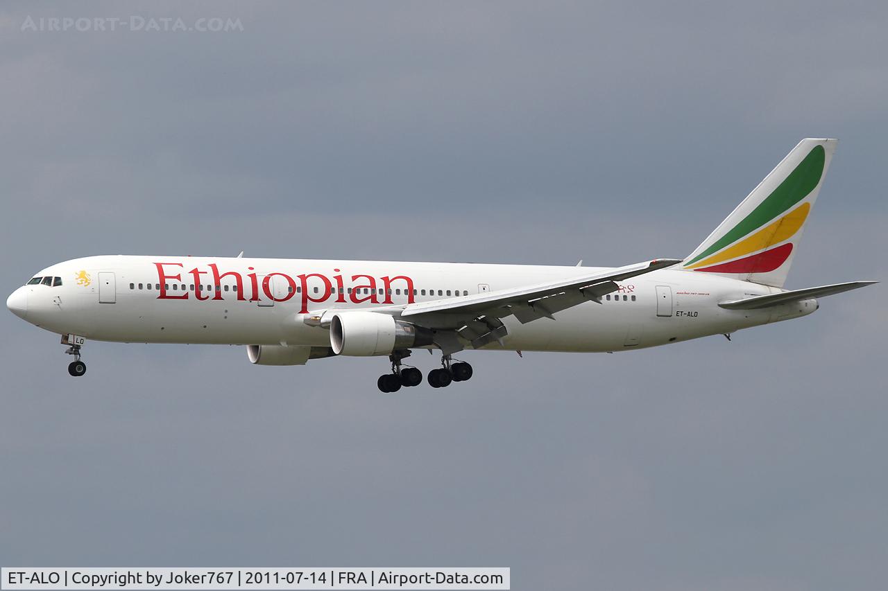 ET-ALO, 2004 Boeing 767-360/ER C/N 33768, Ethiopian Airlines
