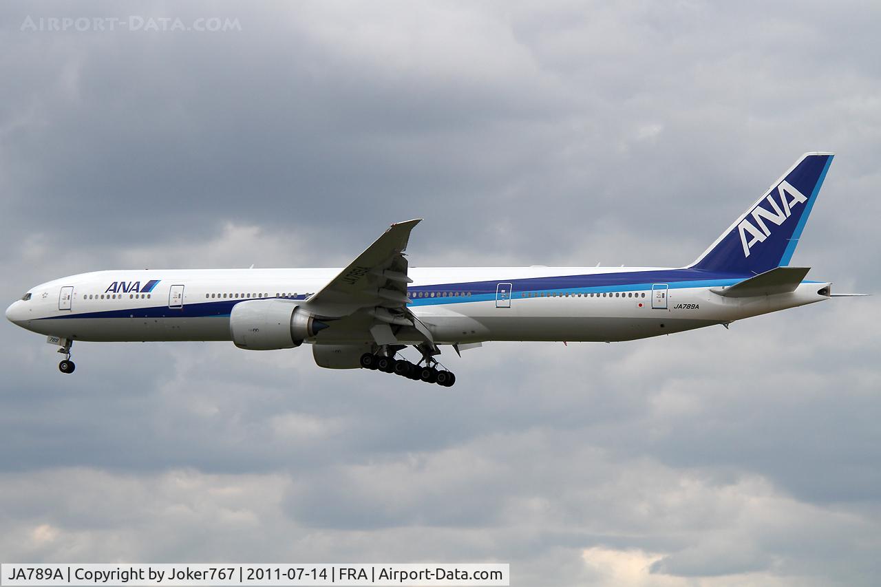 JA789A, 2010 Boeing 777-381/ER C/N 40687, ANA