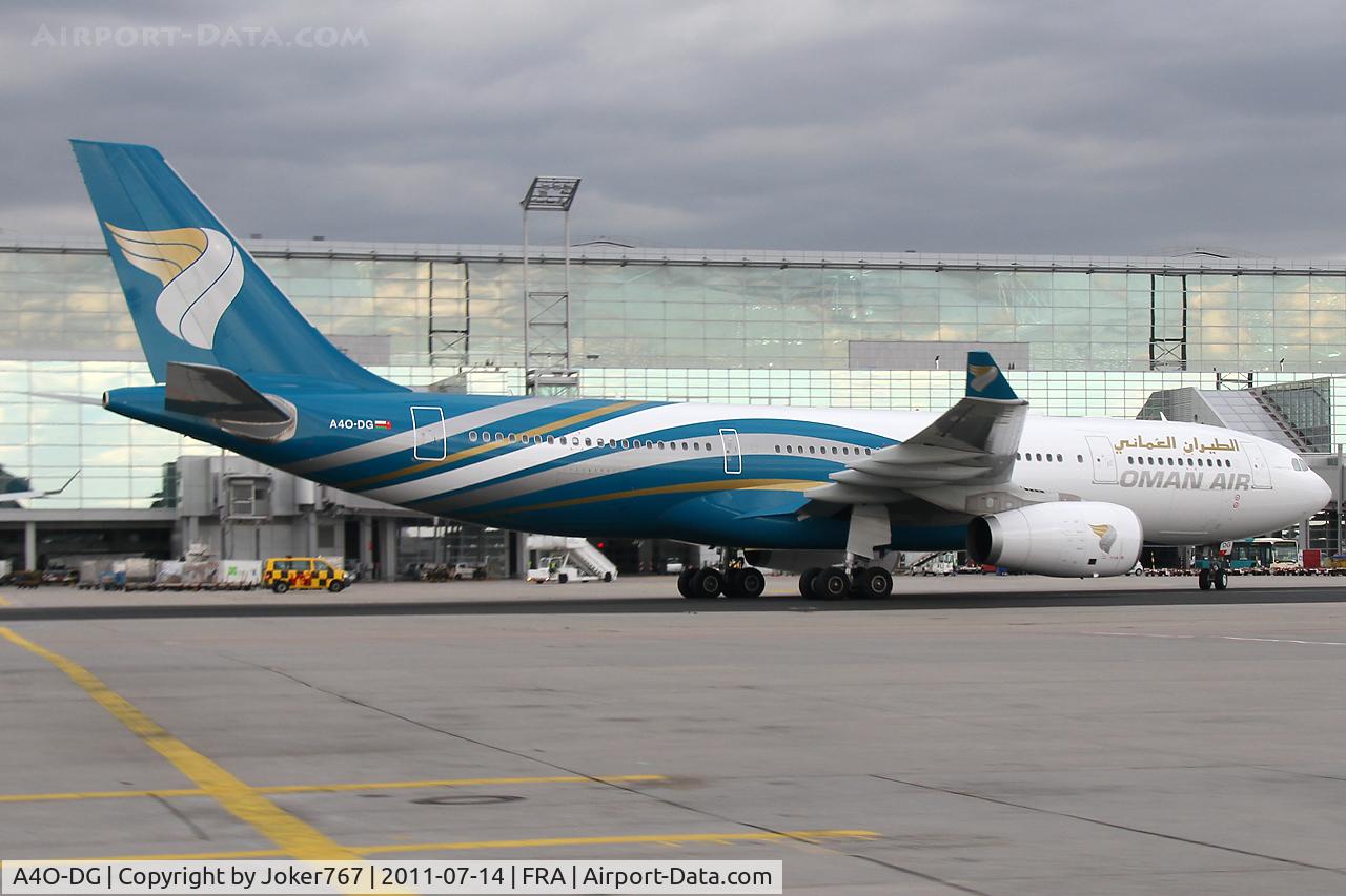 A4O-DG, 2011 Airbus A330-243 C/N 1227, Oman Air