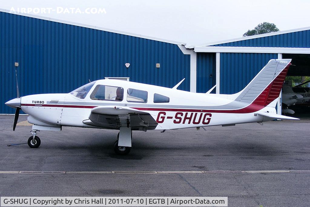 G-SHUG, 1977 Piper PA-28R-201T Cherokee Arrow III C/N 28R-7703048, Privately owned
