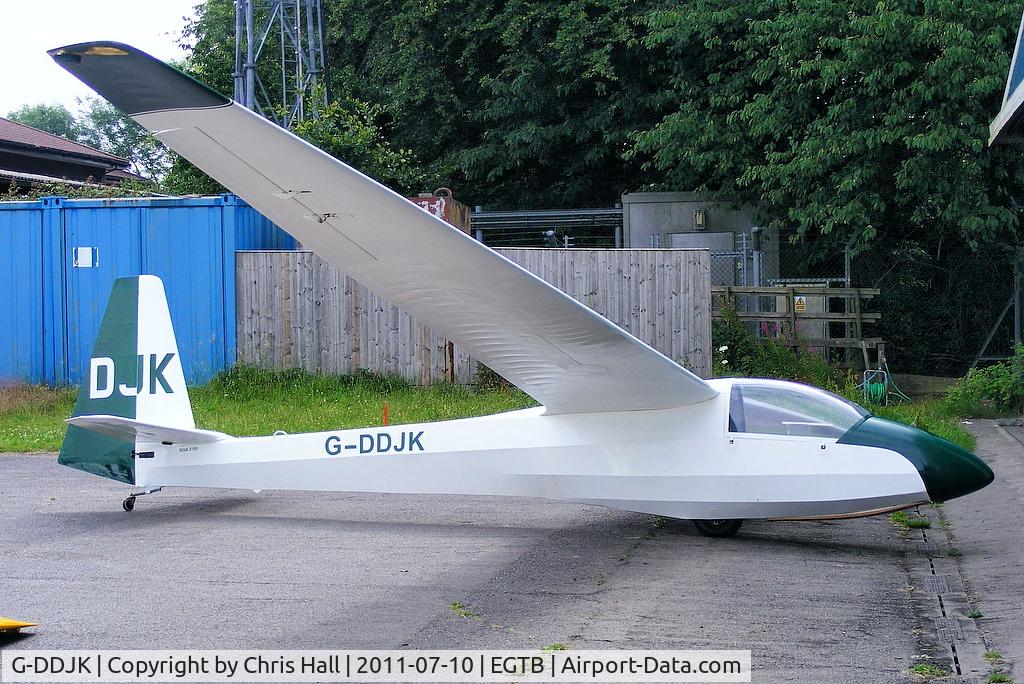 G-DDJK, 1976 Schleicher ASK-18 C/N 18030, Booker Gliding Club
