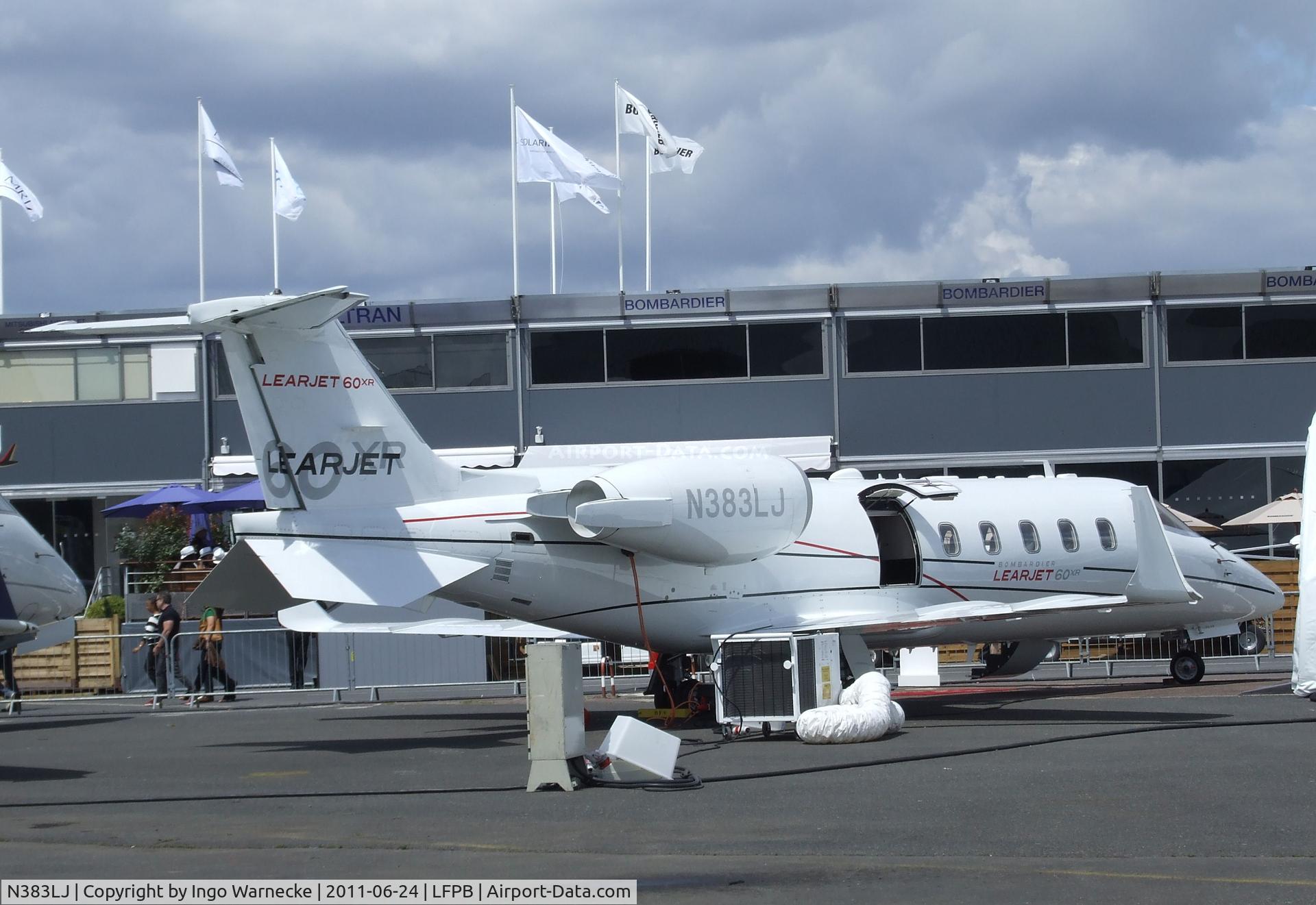 N383LJ, Learjet 60 C/N 60-383, Learjet 60 XR at the Aerosalon 2011, Paris