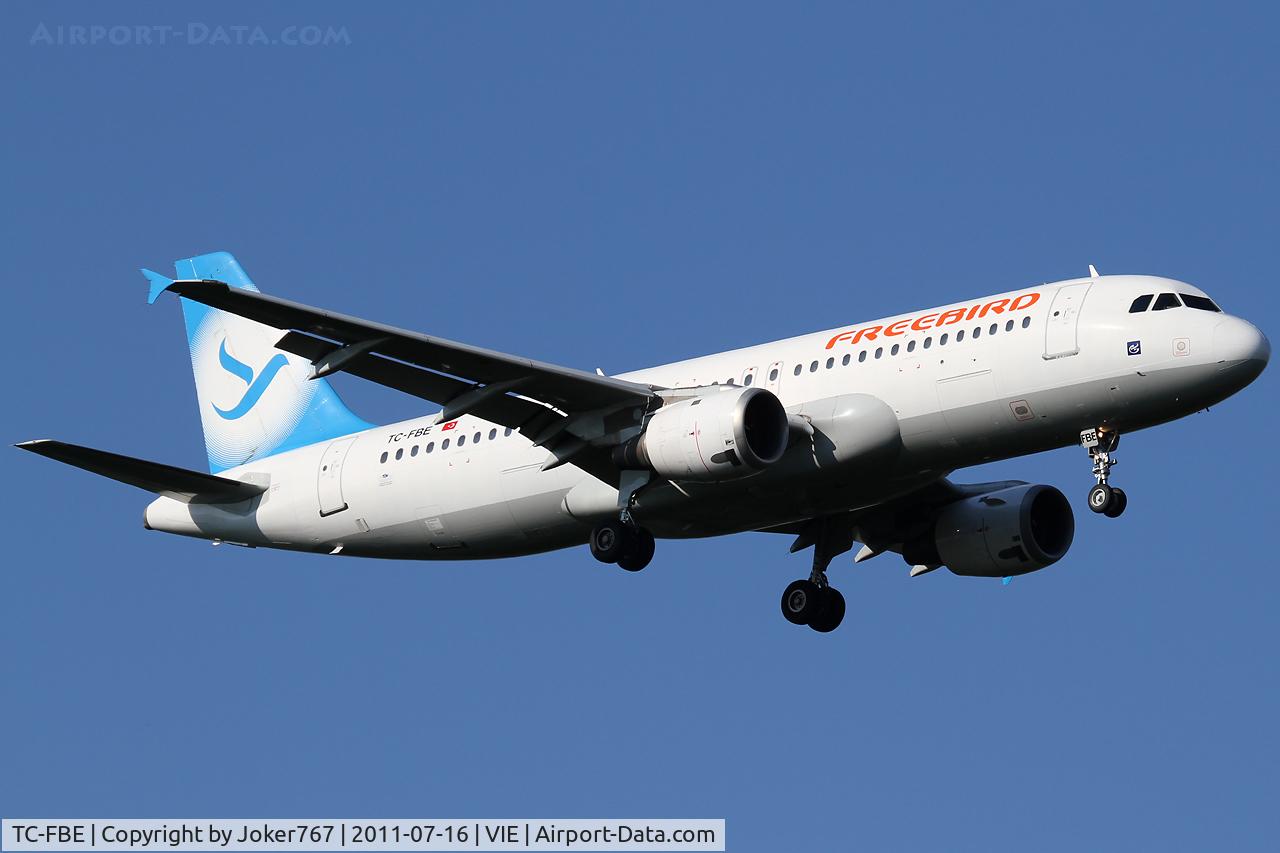 TC-FBE, 1990 Airbus A320-212 C/N 132, Freebird