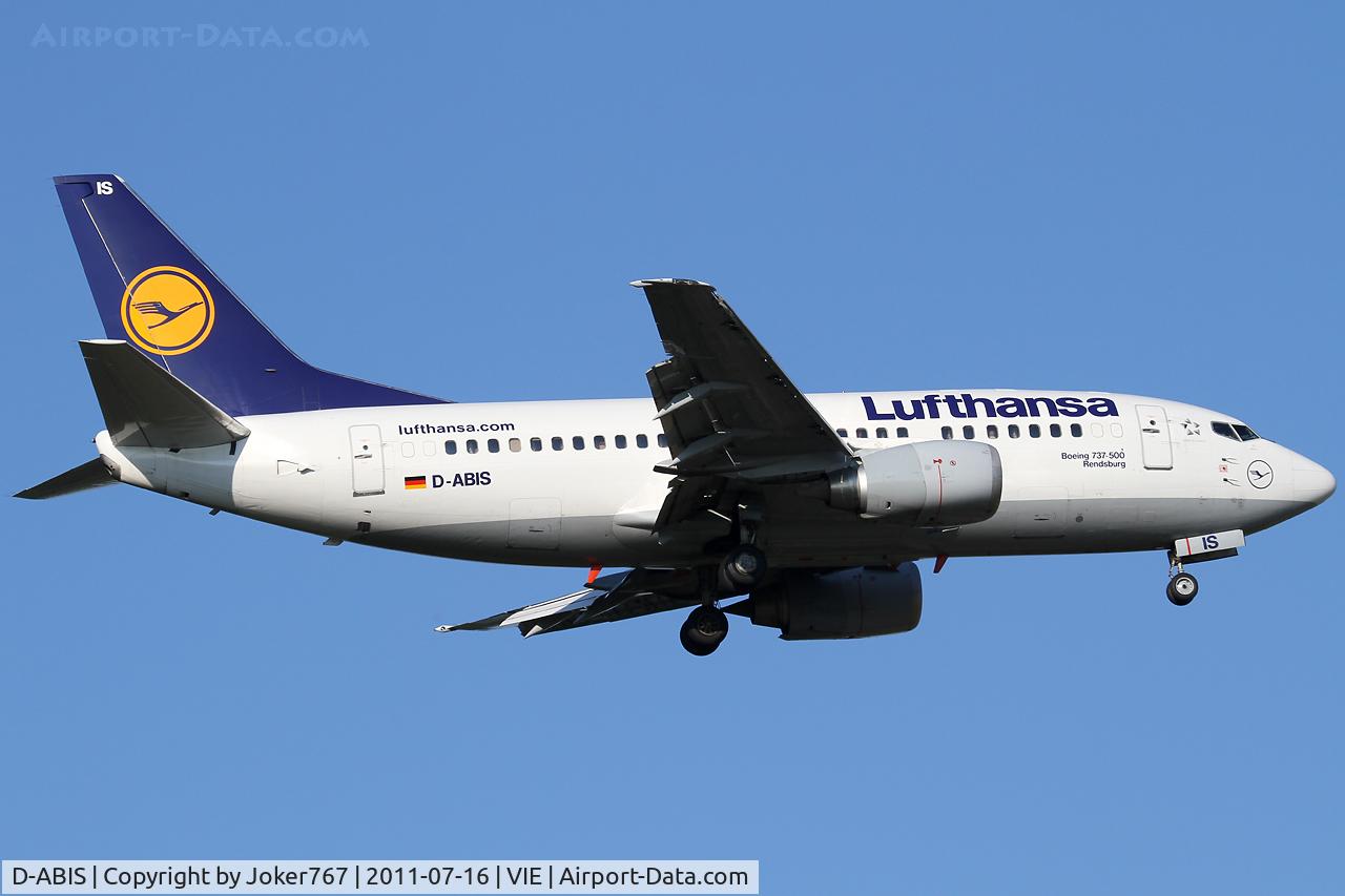 D-ABIS, 1991 Boeing 737-530 C/N 24942, Lufthansa