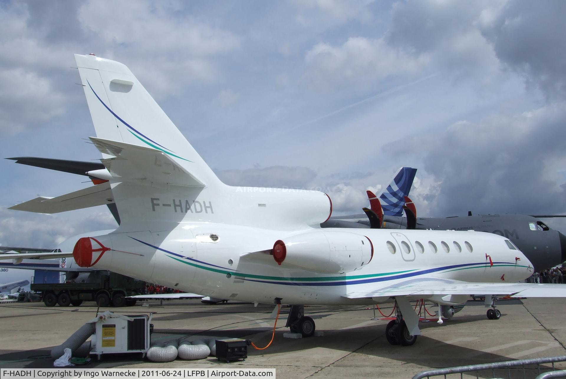 F-HADH, 1979 Dassault Falcon 50 C/N 011, Dassault Falcon 50 at the Aerosalon 2011, Paris