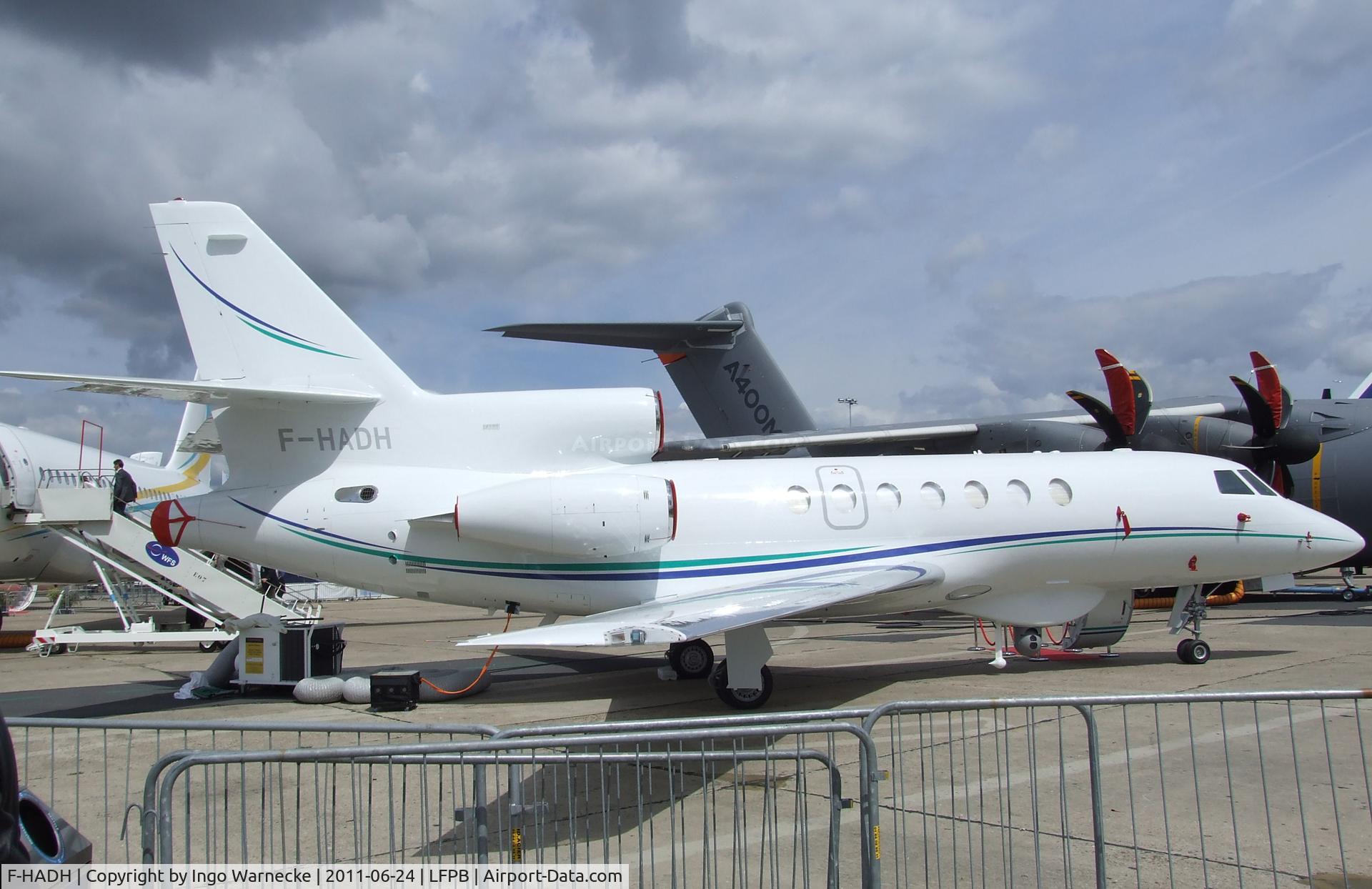 F-HADH, 1979 Dassault Falcon 50 C/N 011, Dassault Falcon 50 at the Aerosalon 2011, Paris