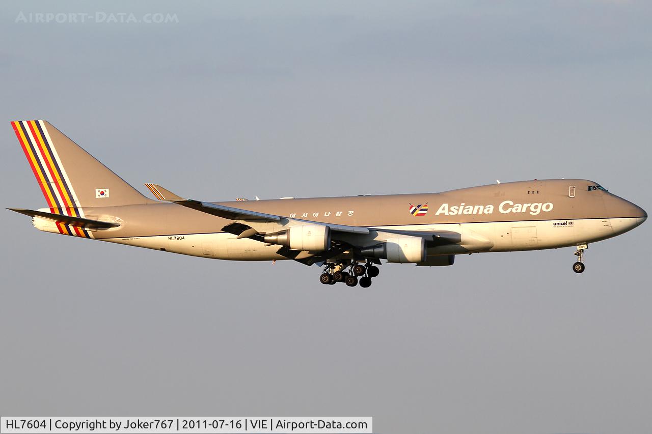 HL7604, 2006 Boeing 747-48EF C/N 29907/1370, Asiana Cargo