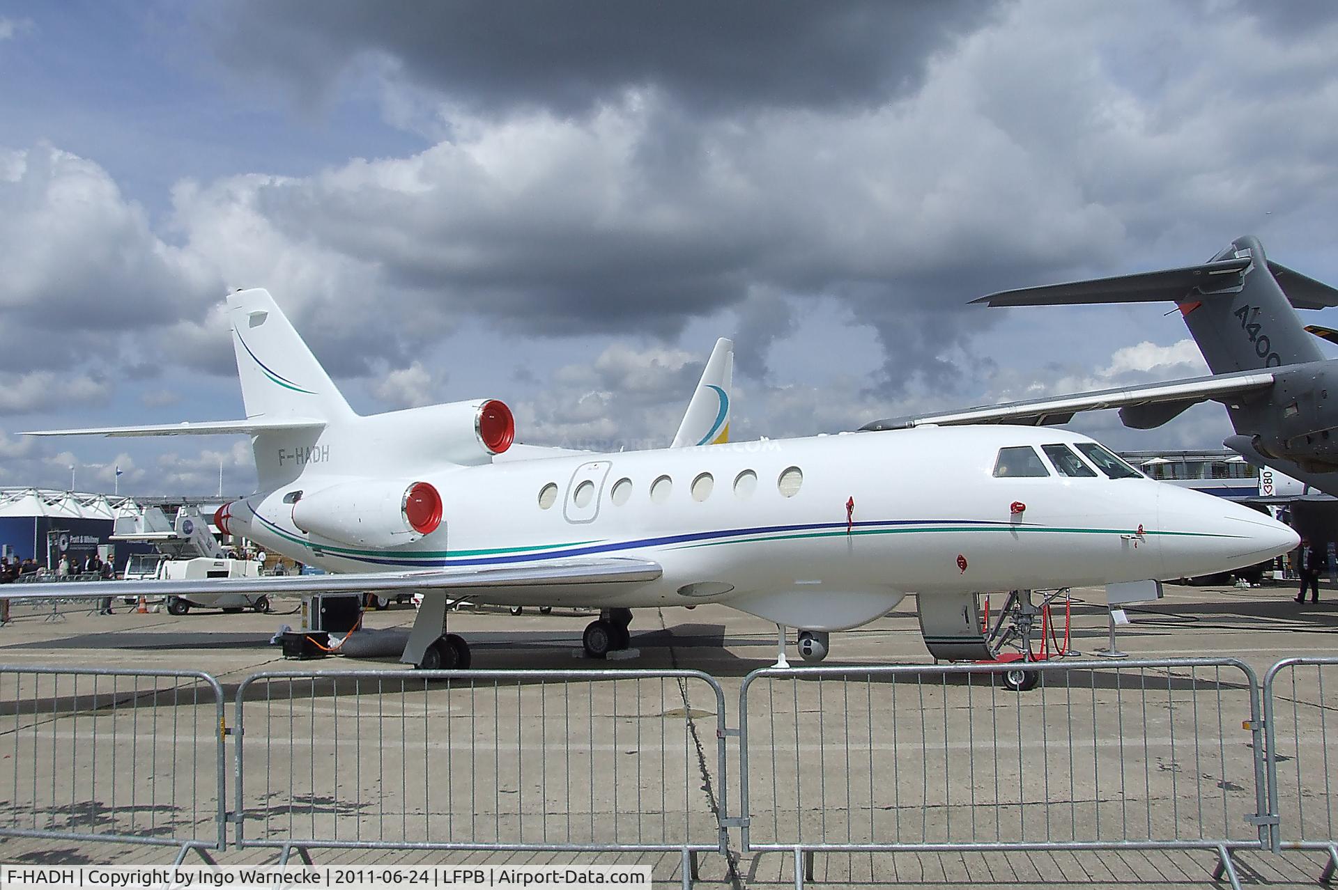 F-HADH, 1979 Dassault Falcon 50 C/N 011, Dassault Falcon 50 at the Aerosalon 2011, Paris