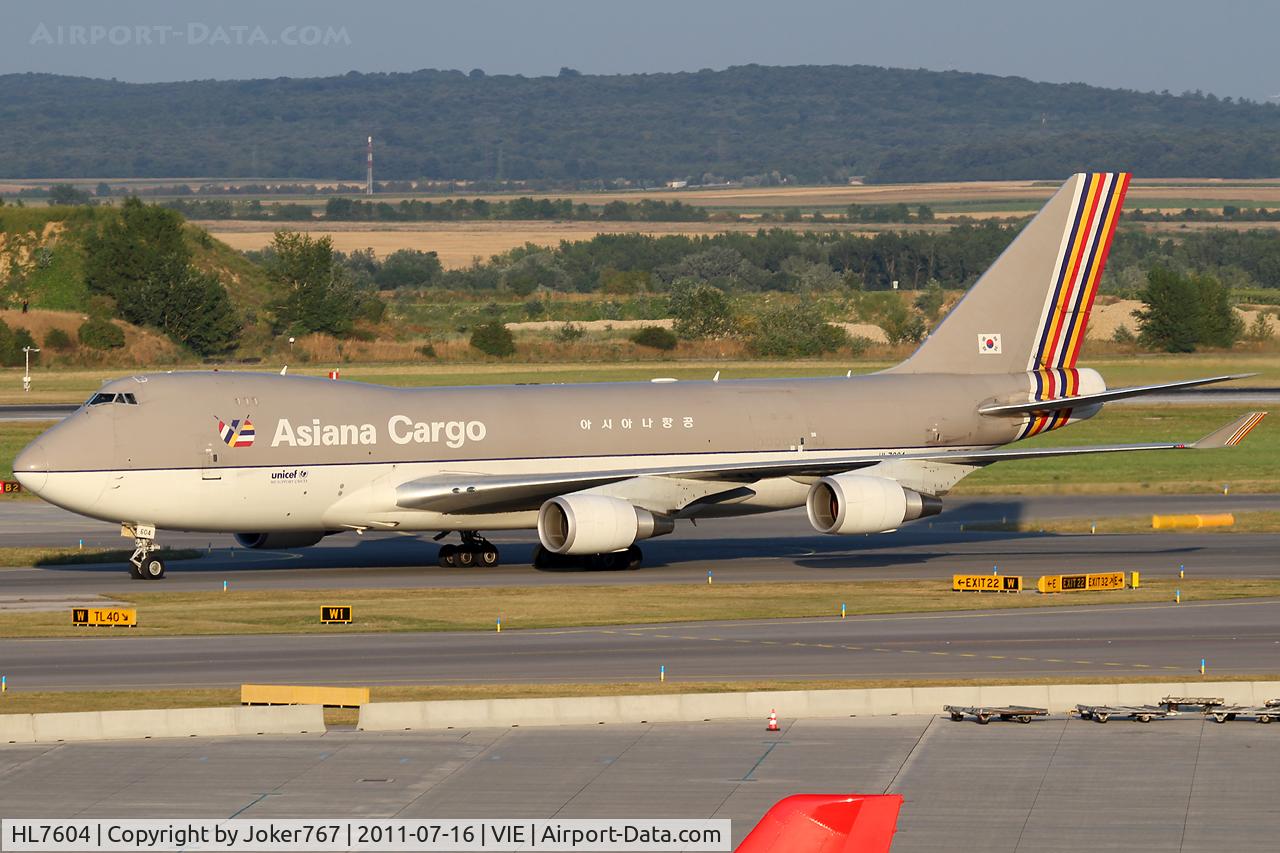 HL7604, 2006 Boeing 747-48EF C/N 29907/1370, Asiana Cargo